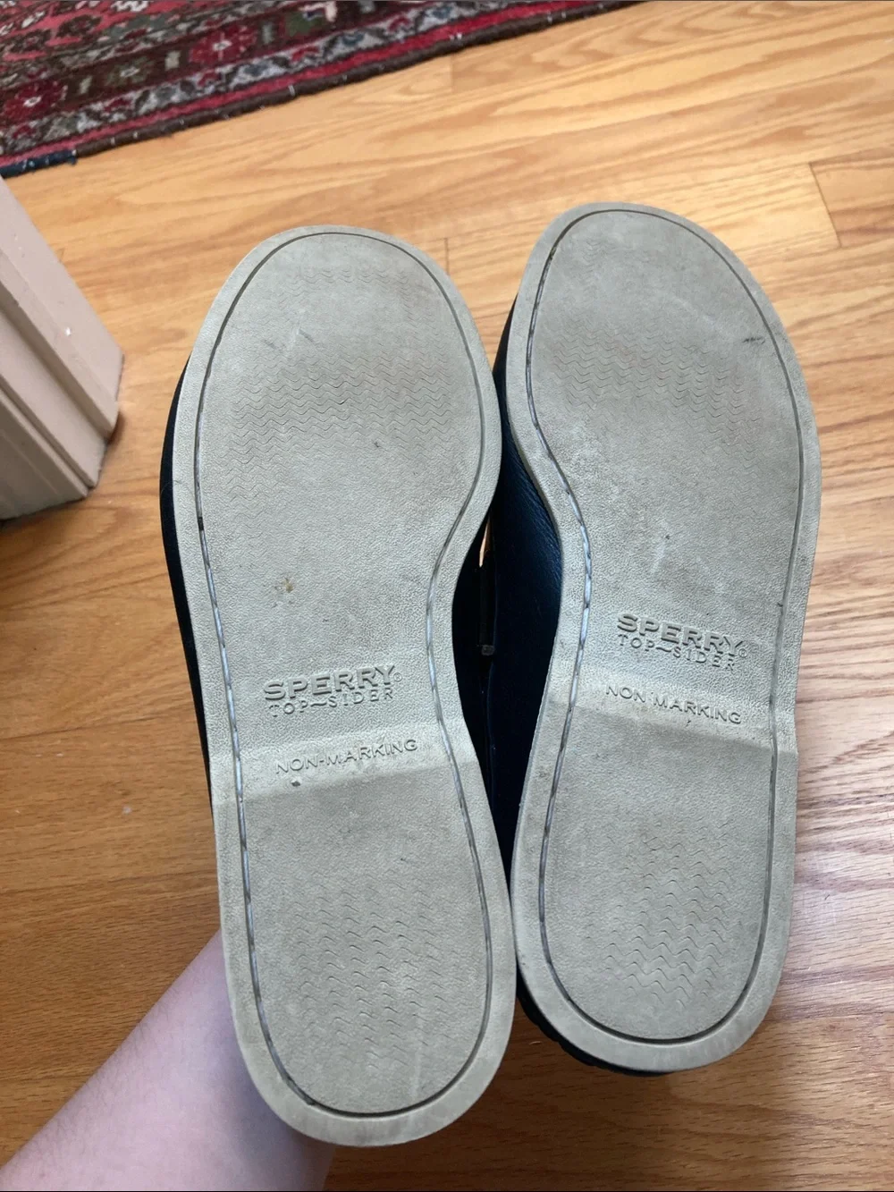 Sperry top sider shoes Navy Blue 10.5 leather J. Crew
